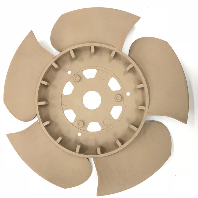 A finished modeled impeller